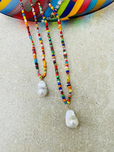 Load image into Gallery viewer, A Pearl in Full Color Necklace
