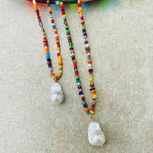 Load image into Gallery viewer, A Pearl in Full Color Necklace