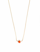 Load image into Gallery viewer, Tiny Heart Necklace - 14kt Gold filled chain