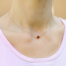 Load image into Gallery viewer, Tiny Heart Necklace - 14kt Gold filled chain