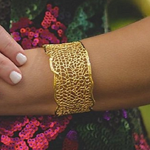 Load image into Gallery viewer, Sea Goddess Organic Sea Fan Cuff Bracelet