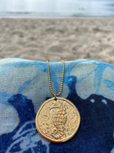 Load image into Gallery viewer, Seahorse Coin Necklace