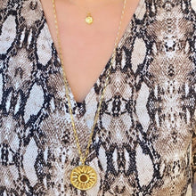 Load image into Gallery viewer, SUNKISSED - Sun Coin Necklace