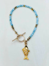 Load image into Gallery viewer, Tranquil Fishie or Mermaid Toggle Bracelet