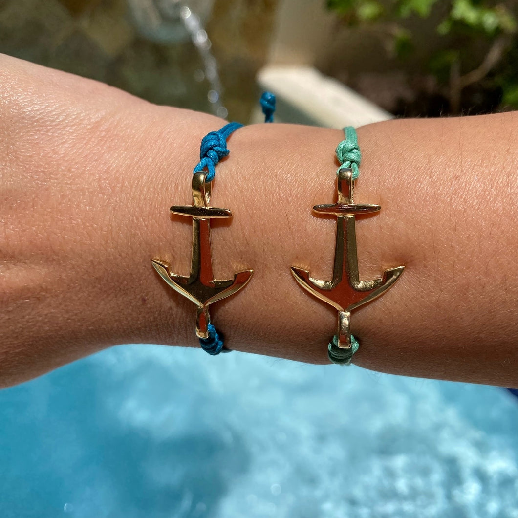 Stay Anchored adjustable cord Bracelet