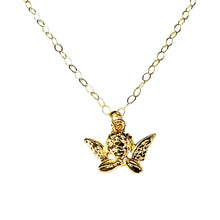 Load image into Gallery viewer, Golden Angel Charm Necklace
