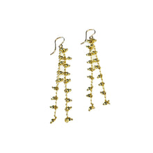 Load image into Gallery viewer, Golden Bolitas Dangly Earrings
