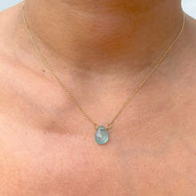 Load image into Gallery viewer, Gemstone Drop Necklace
