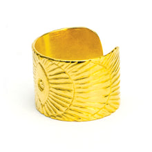 Load image into Gallery viewer, Evil Eye Sunrays Ring Adjustable and Reversible
