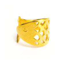 Load image into Gallery viewer, Fresh Catch Sardine Fish Ring Adjustable and Reversible
