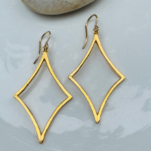 Load image into Gallery viewer, Four Star Hoop Earrings
