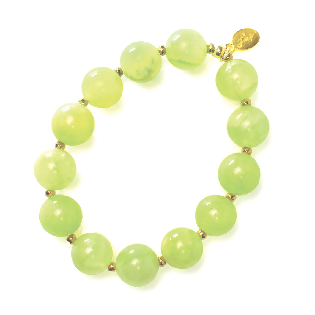 Serene Green Elastic Bracelet