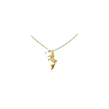 Load image into Gallery viewer, Miss Mermaid Charm Necklace
