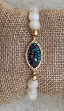 Load image into Gallery viewer, Mosaic Elastic Moonstone Bracelet
