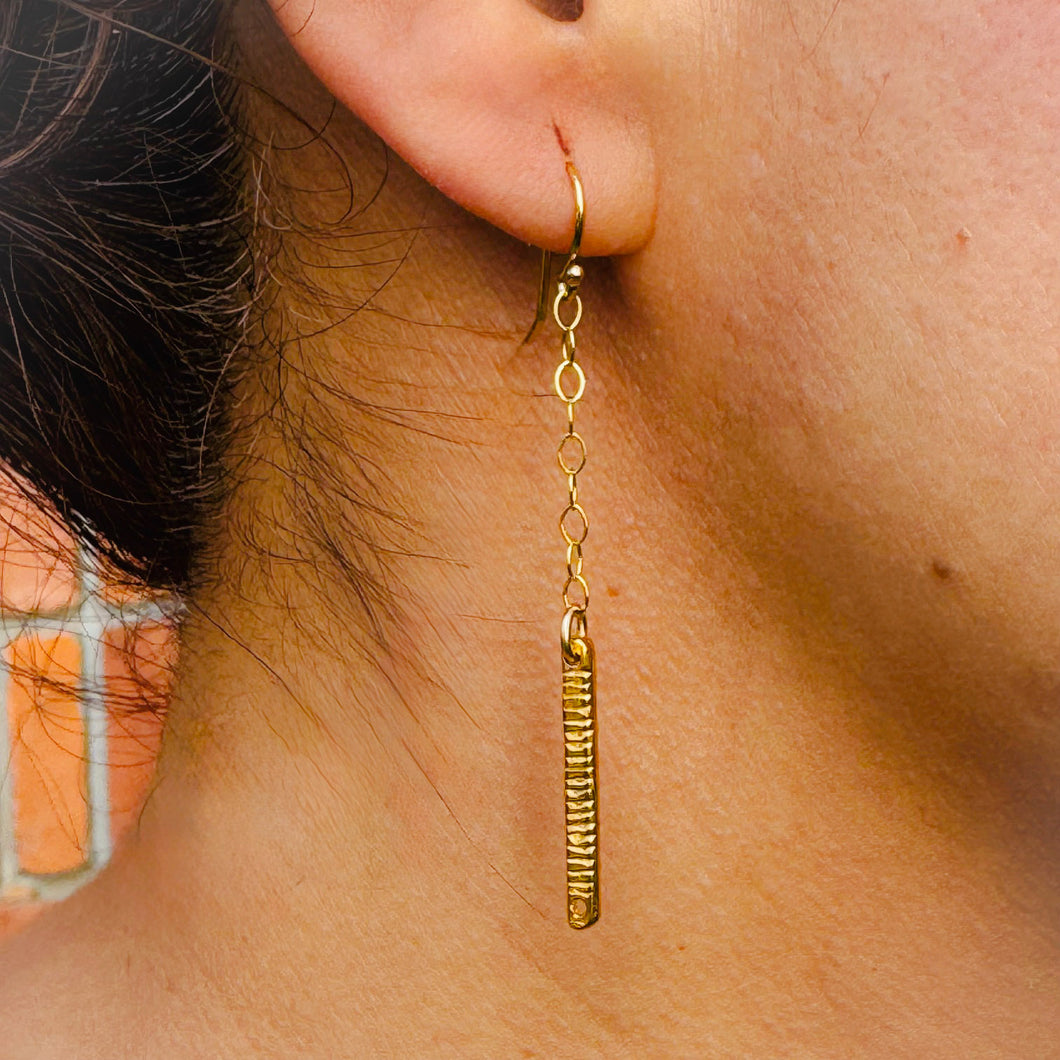 Stick Around Dangly Earrings