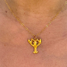 Load image into Gallery viewer, Gold Lucky Lobster Necklace
