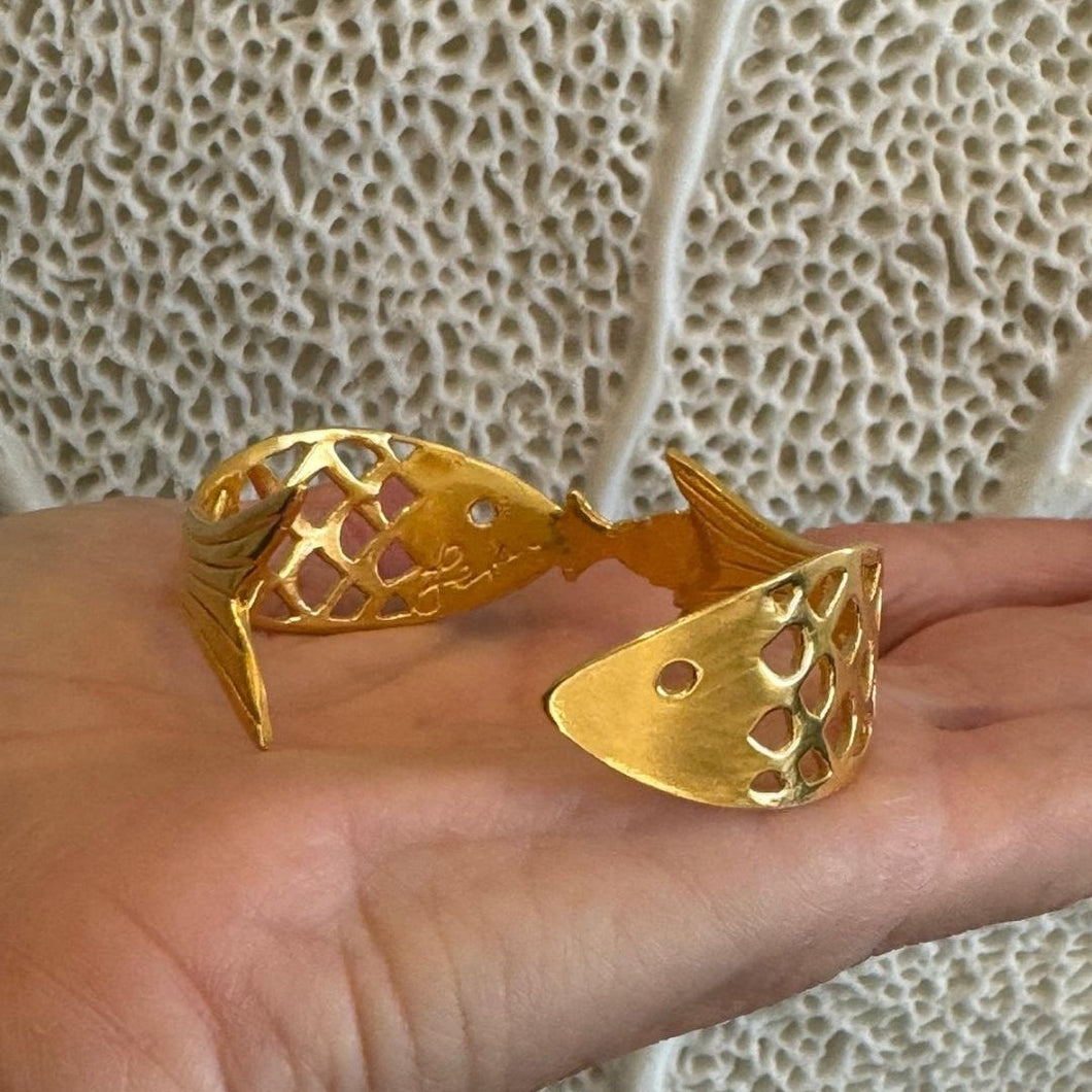 Fish Cuff Bracelet