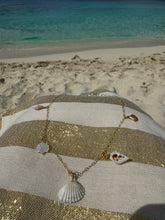 Load image into Gallery viewer, She Loves Seashells Charms Necklace
