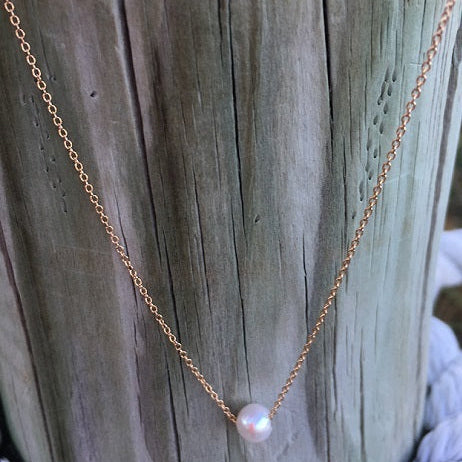 Single Pearl Necklace