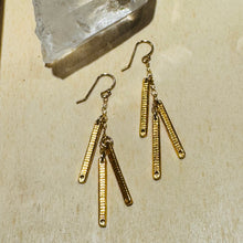 Load image into Gallery viewer, Stick Around Golden Earrings
