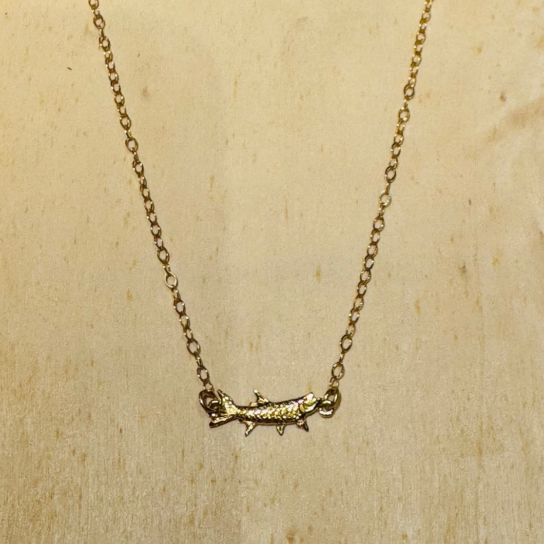 Tarpon Fish Necklace