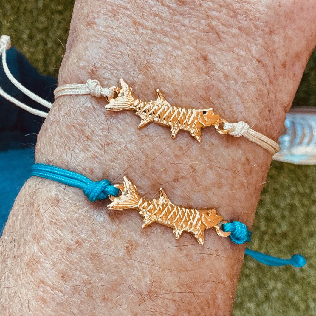 Tarpon adjustable cord Bracelet