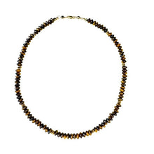 Load image into Gallery viewer, Tiger Eye Choker Necklace

