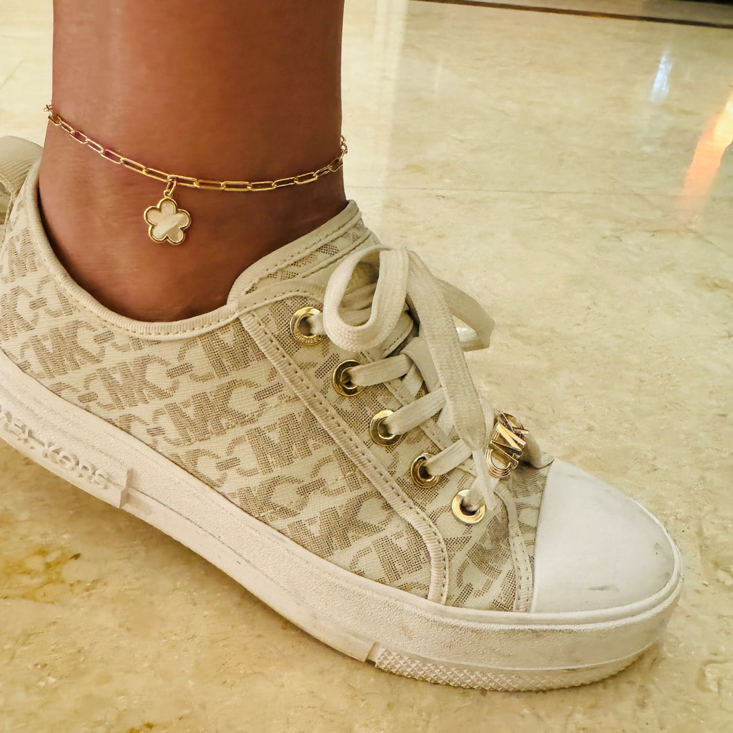 Flower Power Anklet