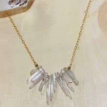 Load image into Gallery viewer, Kunzite Crystal Necklace
