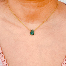 Load image into Gallery viewer, Gemstone Drop Necklace
