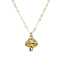 Load image into Gallery viewer, Earthy Mushroom Necklace
