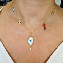 Load image into Gallery viewer, “All Eyes On Me” Protective Charms Necklace
