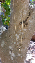 Load image into Gallery viewer, Tiny Dagger Necklace - 14kt Gold filled chain
