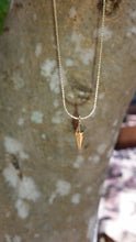 Load image into Gallery viewer, Tiny Dagger Necklace - 14kt Gold filled chain

