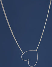 Load image into Gallery viewer, Double chain Heart Necklace
