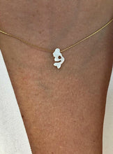 Load image into Gallery viewer, Mother of Pearl Mermaid Necklace
