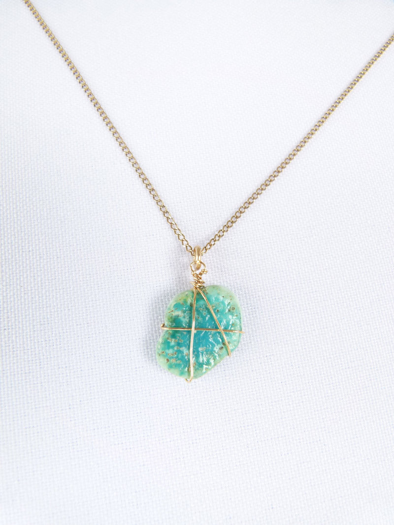 Handmade Delicate Turquoise Necklace
