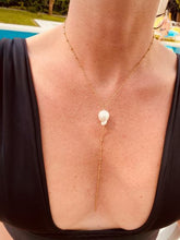Load image into Gallery viewer, &quot;Baroque&quot; Pearl &quot;Y&quot; Necklace
