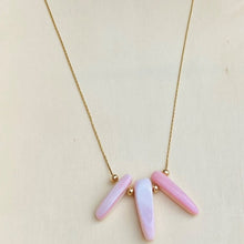 Load image into Gallery viewer, Blushing Trio Conch Necklace

