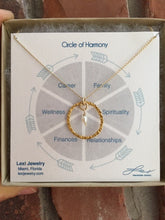 Load image into Gallery viewer, Circle of Harmony Necklace
