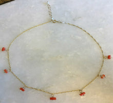 Load image into Gallery viewer, Coral Nugget Necklace
