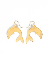 Load image into Gallery viewer, Dolphin Hoop Earrings
