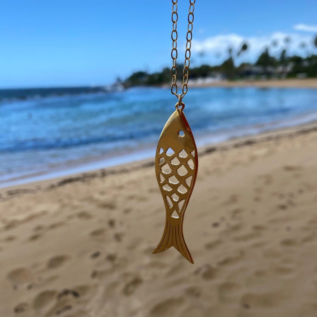 Fresh Catch Fish Necklace