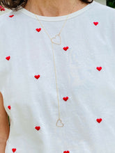 Load image into Gallery viewer, What Size is Your Love? Heart Necklace
