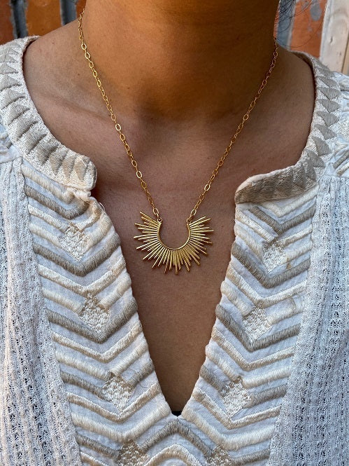 “Here Comes the Sun” Necklace