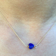 Load image into Gallery viewer, Tiny Heart Necklace - 14kt Gold filled chain
