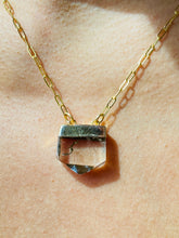 Load image into Gallery viewer, Calming Crystal Quartz Necklace
