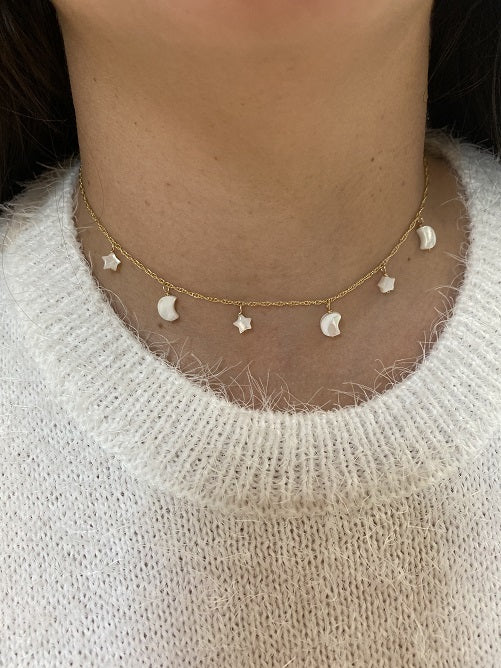Moons & Stars Necklace