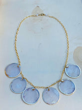 Load image into Gallery viewer, Gold lined Capiz Shells Necklace
