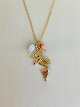 Load image into Gallery viewer, New Miss Mermaid Charm Necklace

